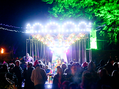 The Enchanted Winter Garden at Antrim Castle Gardens